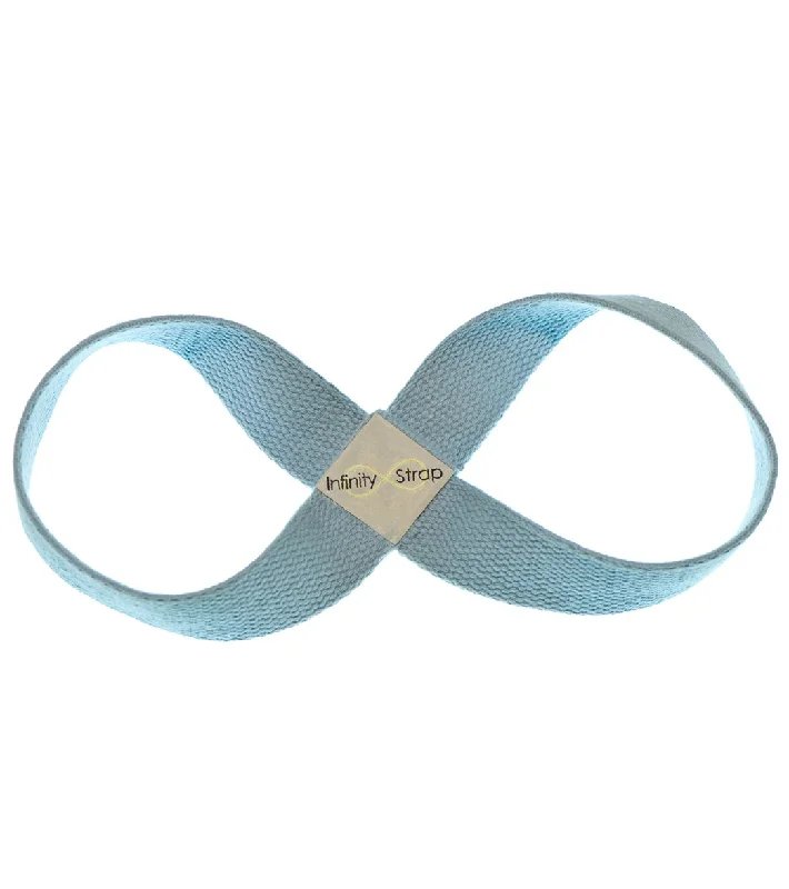 Infinity Strap Cotton Large 19"" Yoga Strap Sky